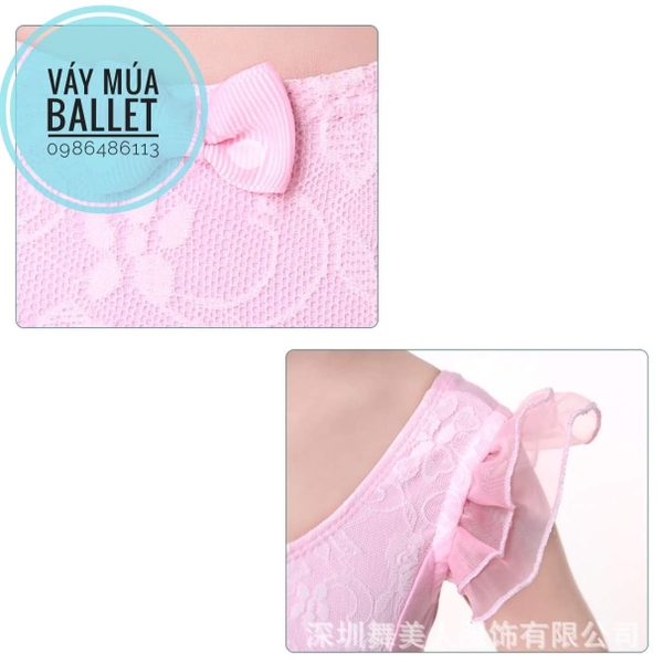 Váy múa phối ren tay tiên