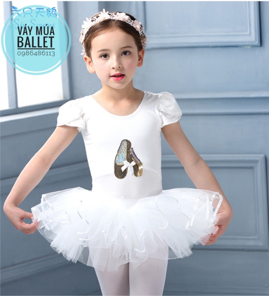 Váy múa kimsa giày Barbie