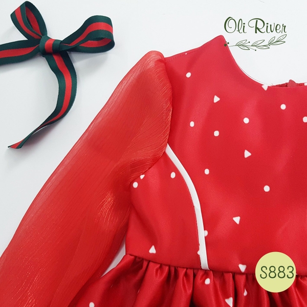 Váy Tafta Ông già Noel