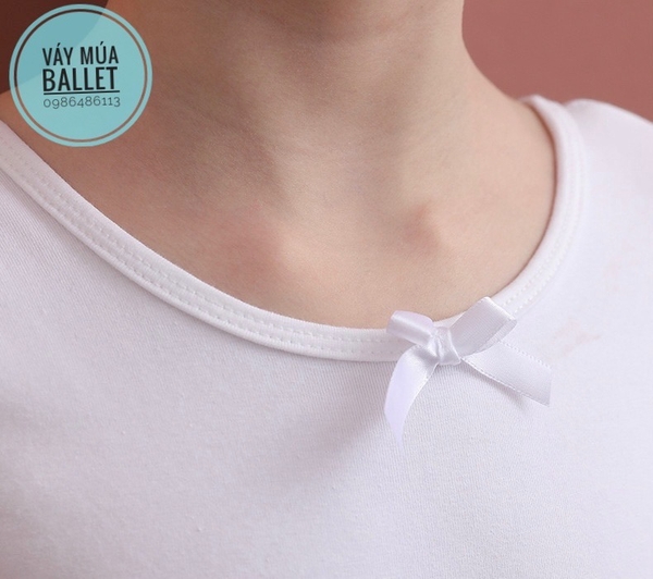 Váy múa đan lưng sao ngắn tay (nhiều màu)