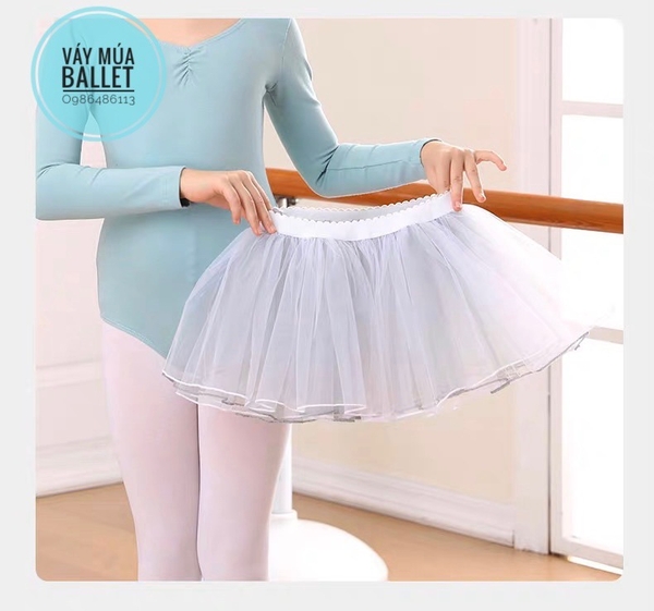 Chân váy múa xòe bồng bềnh (nhiều màu)