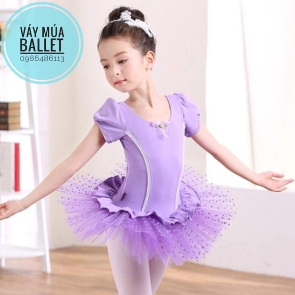 Váy múa bèo xoè new tay bồng
