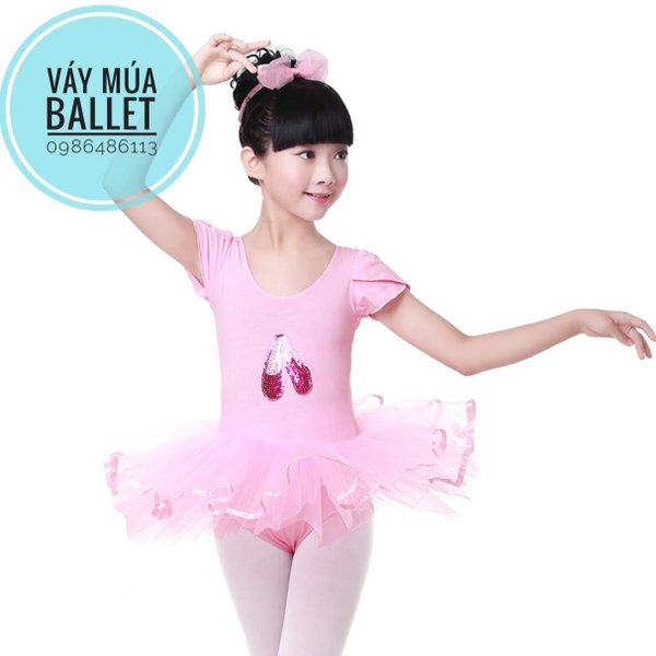 Váy múa kimsa giày tay búp