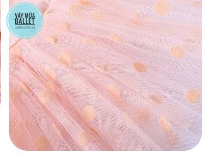 Váy múa tiên ngắn bi