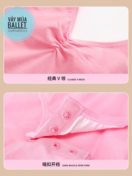 Áo tập múa basic tay ngắn (nhiều màu)