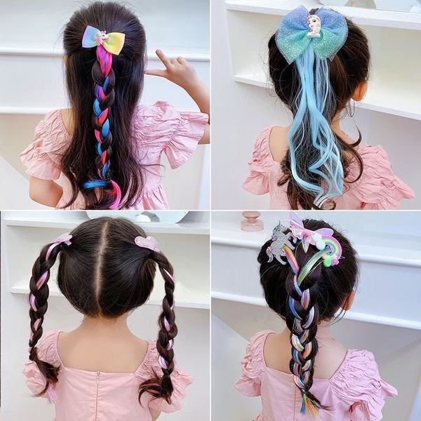 Kẹp tóc dây kim tuyến dài
