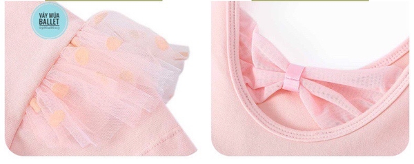 Váy múa tiên ngắn bi