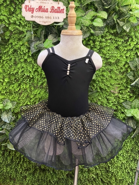 Váy múa 2 dây kép đan lưng nhiều màu