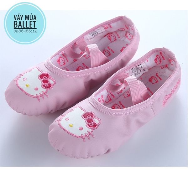Giày múa Hello Kitty da PU