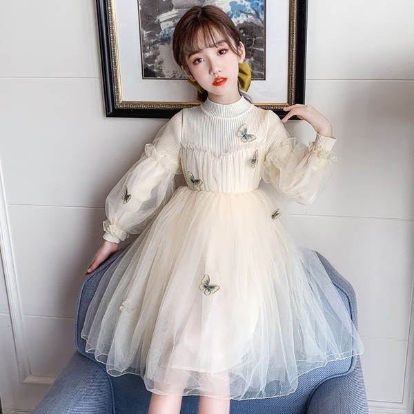 Váy công chúa bướm cho bé lớn