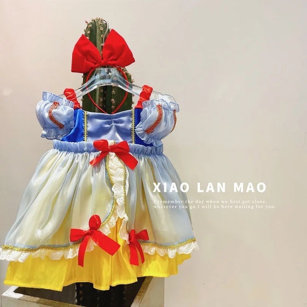 Váy công chúa bạch tuyết s110