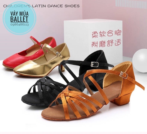 giày khiêu vũ quai đan