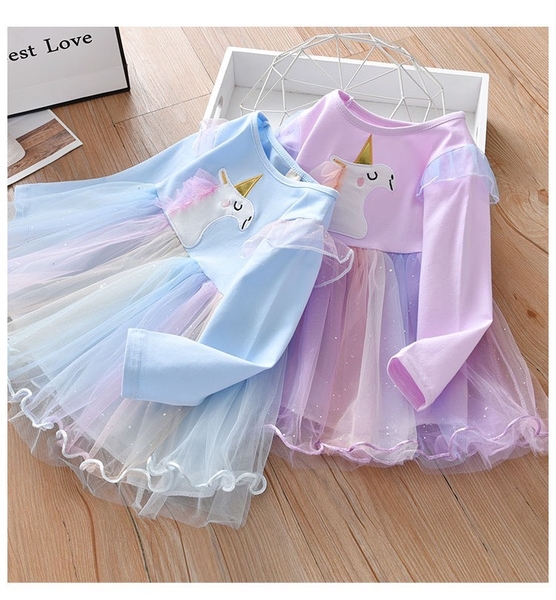 Váy công chúa pony tiên dài tay