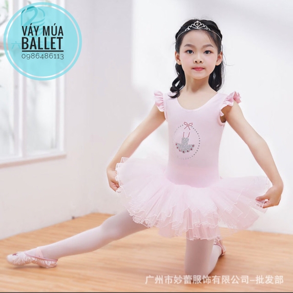 Váy múa đính đá dress
