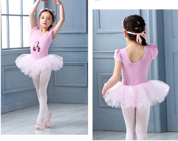 Váy múa kimsa giày Barbie