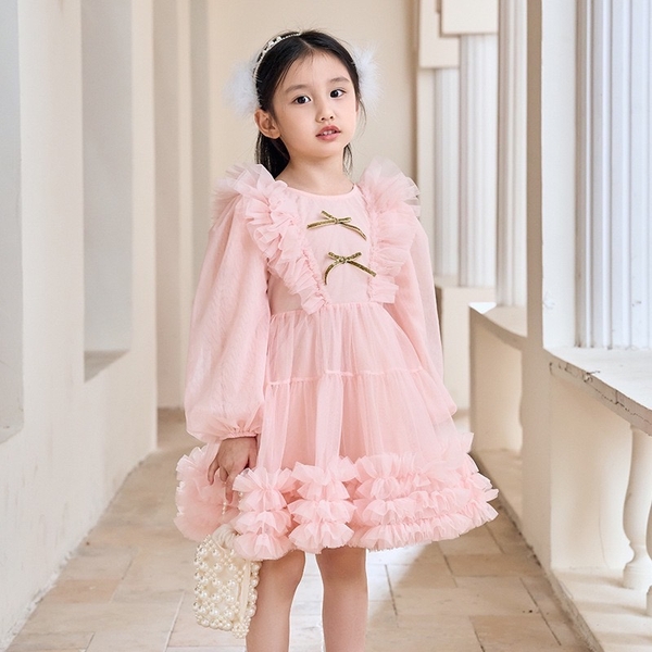 Váy công chúa bèo vai tutu bồng bềnh s110