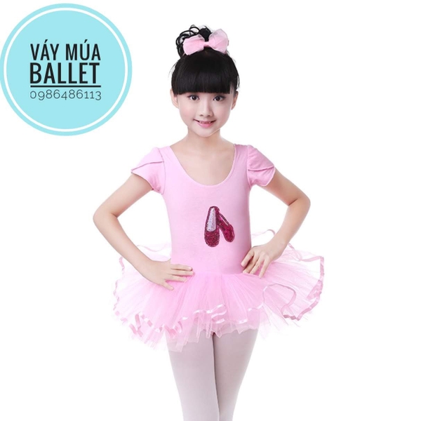 Váy múa kimsa giày tay búp