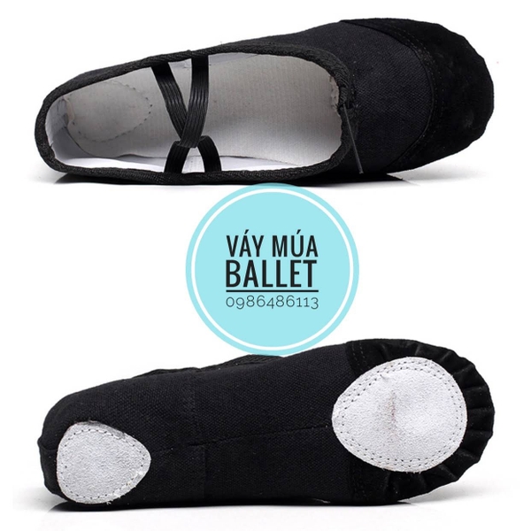 Giày vải múa (trắng, đen, đỏ, hồng)