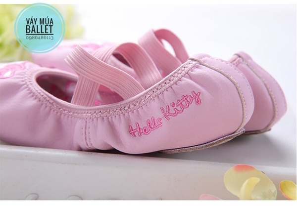 Giày múa Hello Kitty da PU