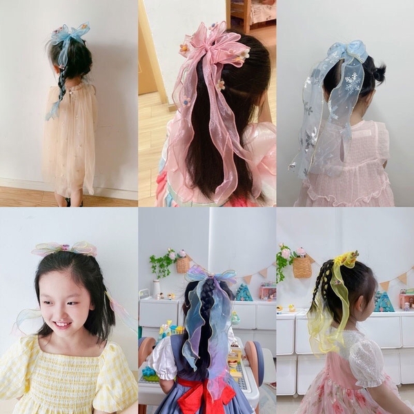 Kẹp nơ von dây dài