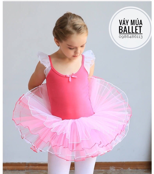 Váy múa tay tiên Goliath Girl (hồng, đỏ, đậm)