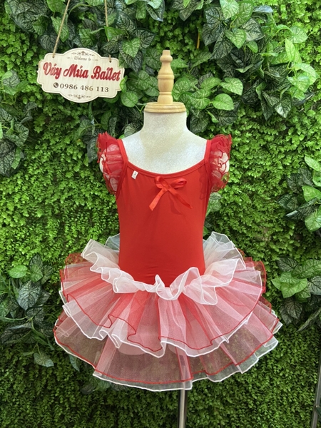 Váy múa tay tiên phối màu