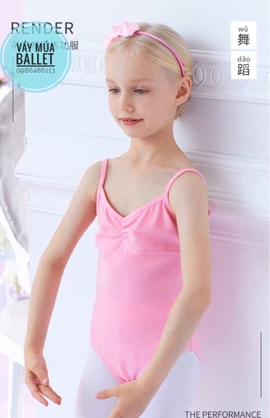 Áo tập múa dây đan đáp ngực