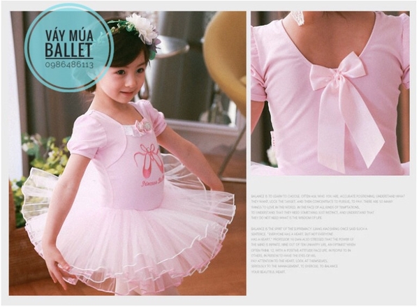 Váy múa Princess Ballet