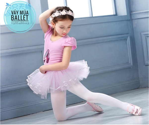 Váy múa kimsa giày Barbie