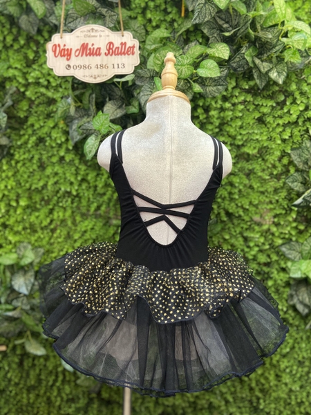 Váy múa 2 dây kép đan lưng nhiều màu