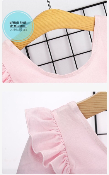 Váy múa đính đá dress dài tay