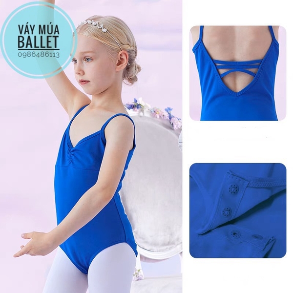 Áo tập múa dây đan đáp ngực