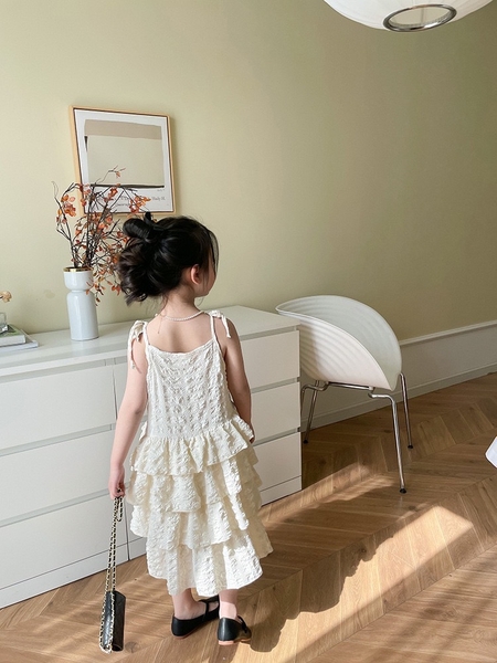 Váy 2 dây tầng xinh ambb s130