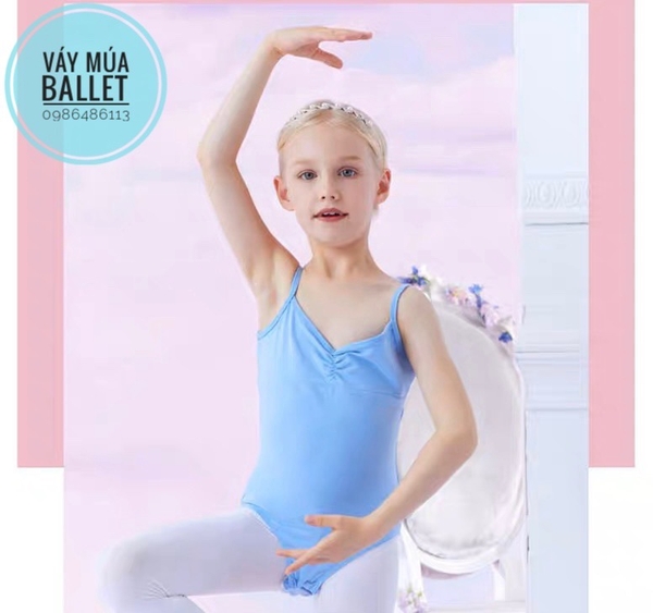 Áo tập múa dây đan đáp ngực