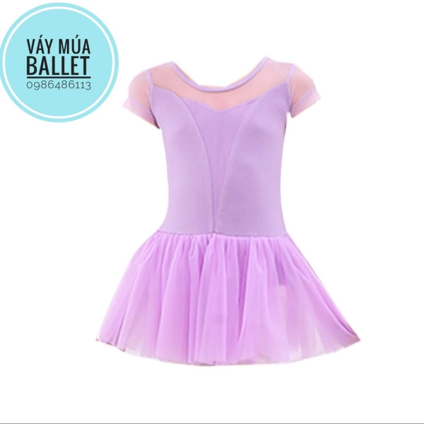 Váy múa tay voan lụa siêu mềm