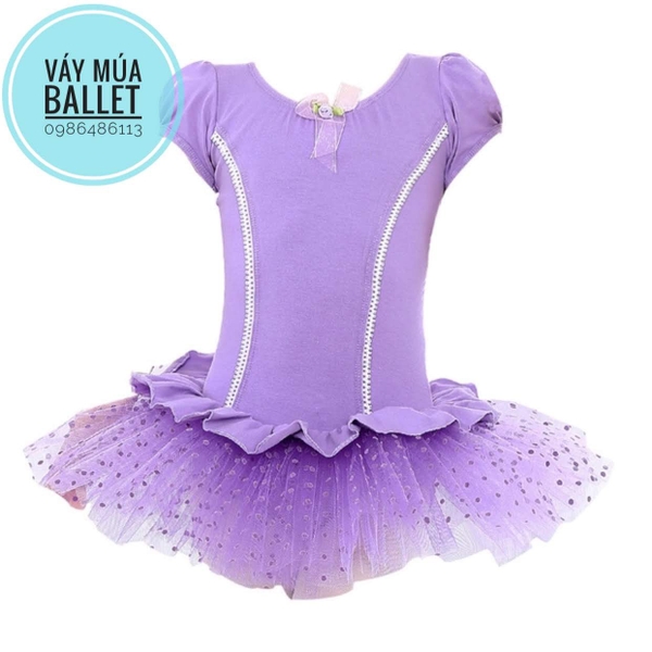 Váy múa bèo xoè new tay bồng
