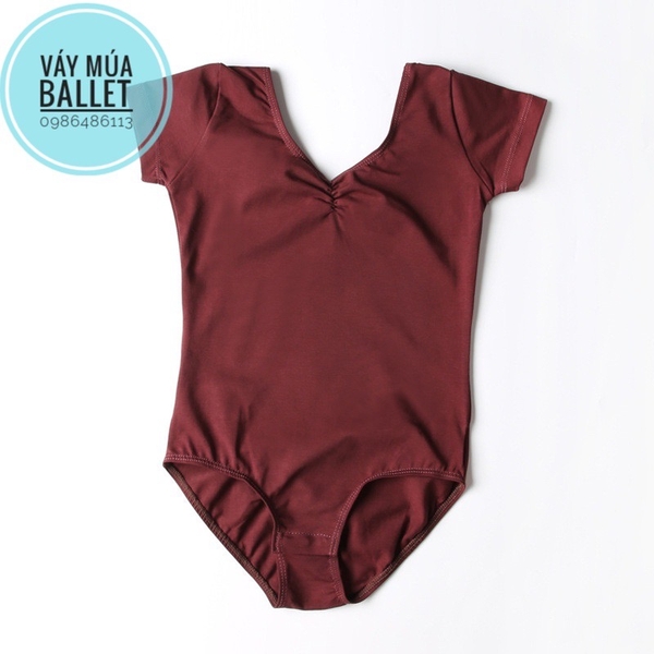 Áo tập múa basic tay ngắn (nhiều màu)