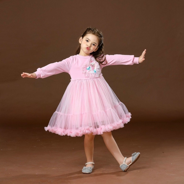 Váy elsa tutu bồng bềnh