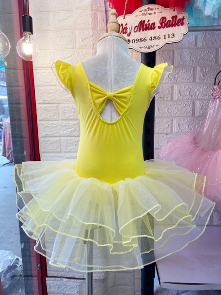 Váy múa tiên hoa nơ lưng