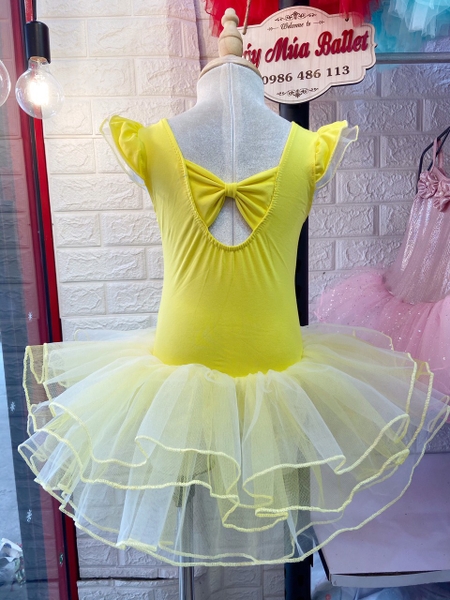 Váy múa tiên hoa nơ lưng