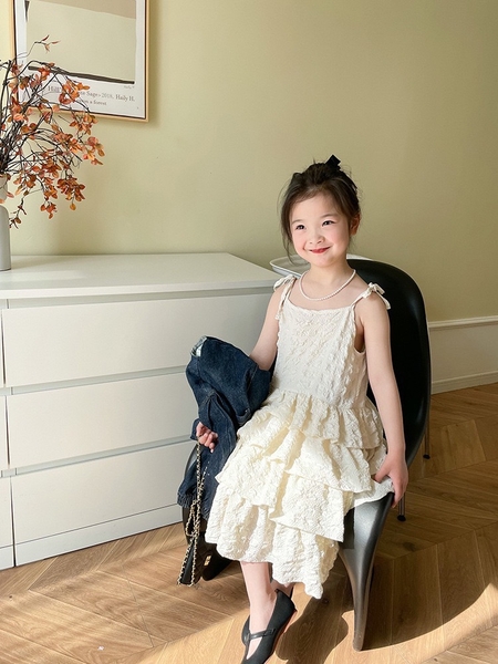 Váy 2 dây tầng xinh ambb s130