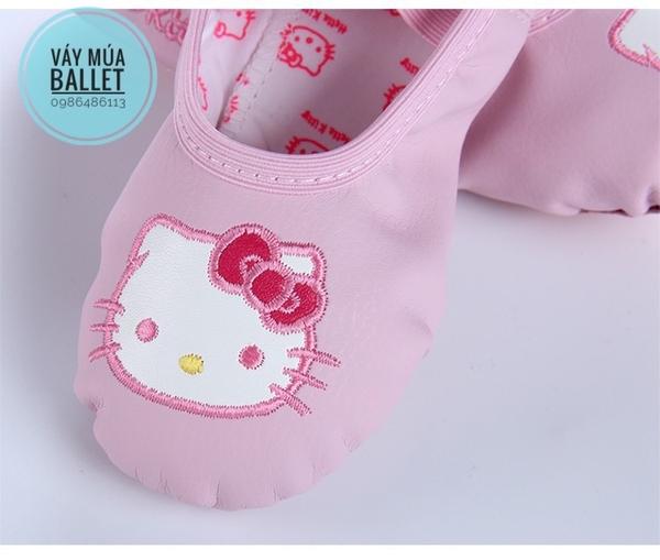 Giày múa Hello Kitty da PU