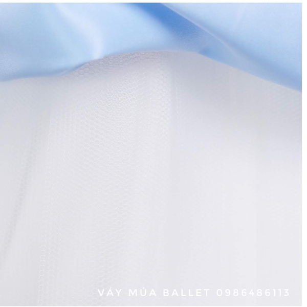 Váy công chúa hoa ngực 3D màu vàng, hồng, xanh