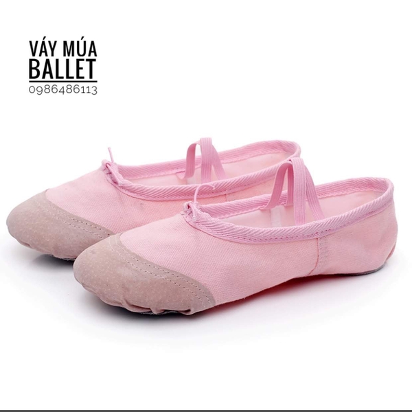 Giày vải múa (trắng, đen, đỏ, hồng)