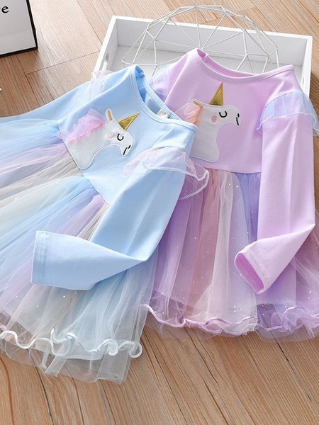 Váy công chúa pony tiên dài tay