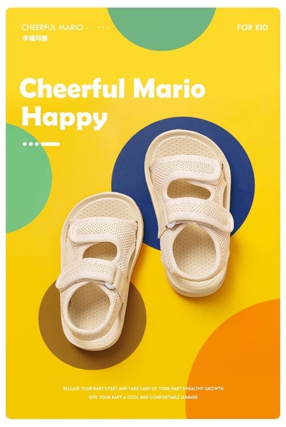 Dép tập đi Mario cho bé