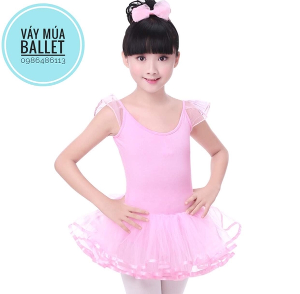 Váy múa tay tiên đan lưng