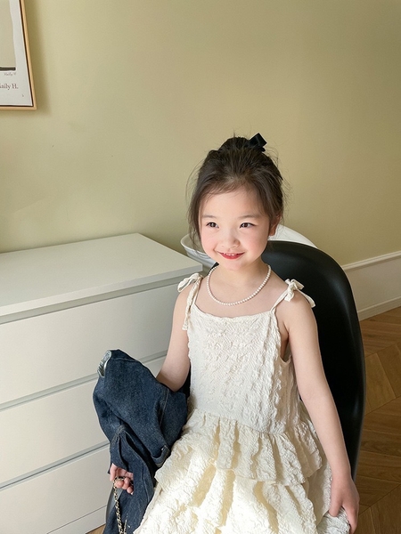 Váy 2 dây tầng xinh ambb s130