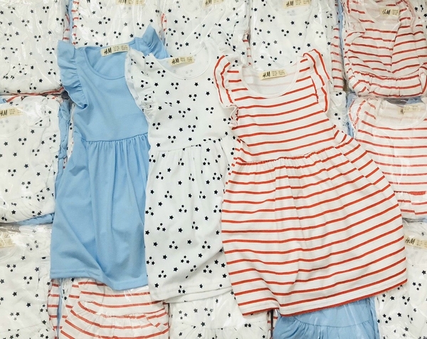 Set 3 váy cánh tiên HM BG