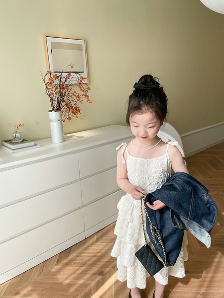 Váy 2 dây tầng xinh ambb s130